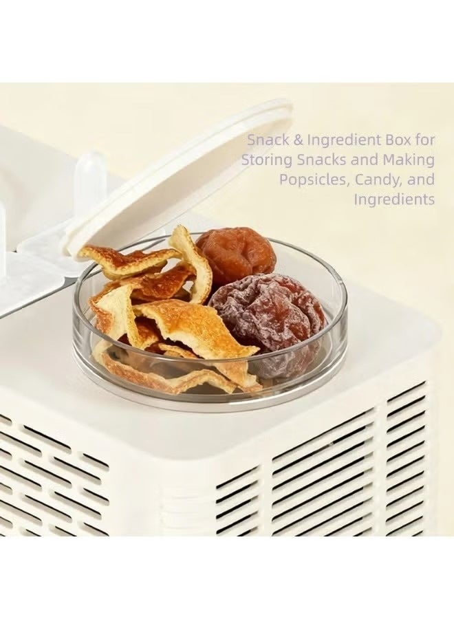 Portable Mini Desktop Ice Pop Maker – Fast Freeze Popsicle & Ice Cream Maker, Makes 2 Popsicles per Batch, Compact Ice Pop Machine for Home, Kids & Summer Treats - Image 4
