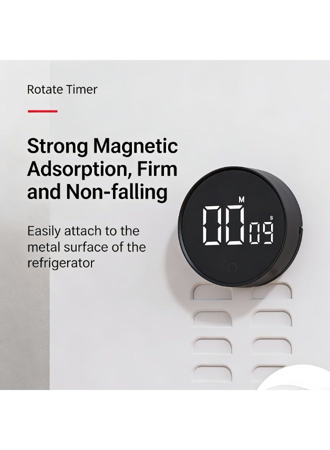 Sthxyfaith 1 Digital Kitchen Timer, Countdown Timer with Magnetic Back and Stand, Large LCD Display for Cooking Baking Study, Count Up and Countdown Modes - Image 3