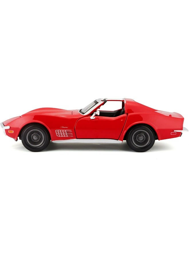 Maisto Maisto Special Edition 1970 Chevrolet Corvette Die-cast Car (1:24, Red)  - Image 2