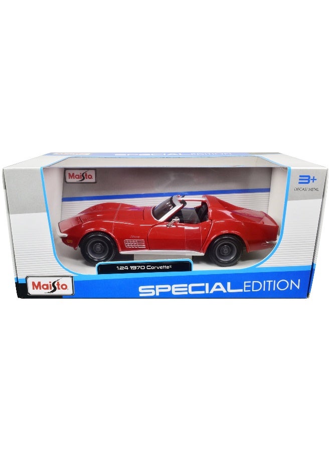 Maisto Maisto Special Edition 1970 Chevrolet Corvette Die-cast Car (1:24, Red)  - Image 1