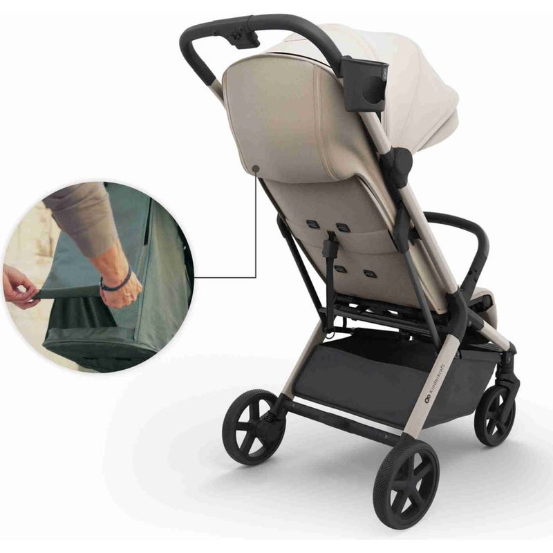 Kinderkraft - Nubi 3 Stroller - Sand Beige - Image 4