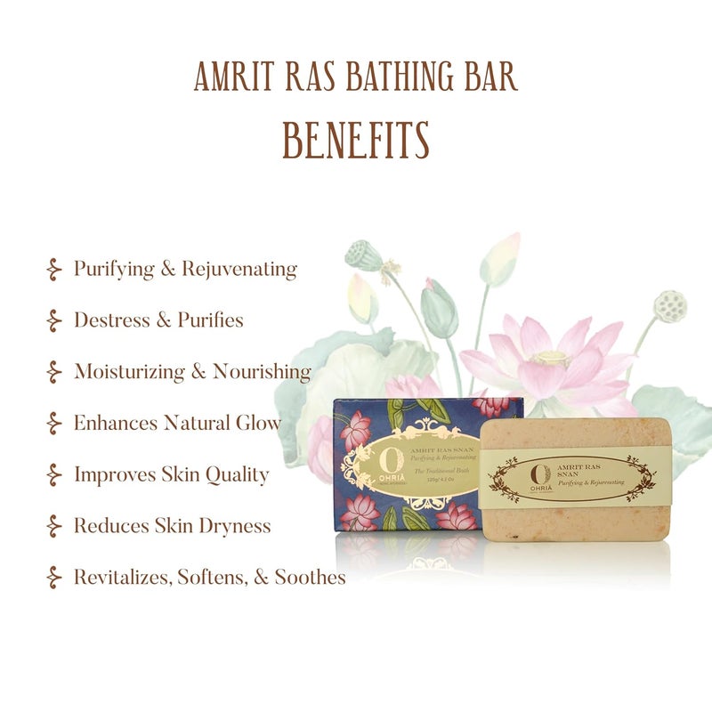 Ohria Ayurveda natural refreshing bathing bar - Image 4