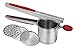 Bellemain Top Rated  Stainless Steel Potato Ricer with 3 Interchangeable Fineness Discs-Full 2-Year Warranty - Image 2