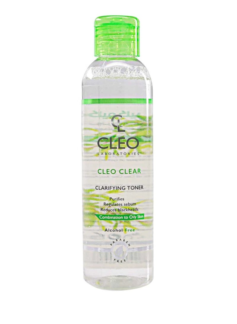 CLEO CLARIFING TONER (ALCOHOL FREE) 180ML - Image 1