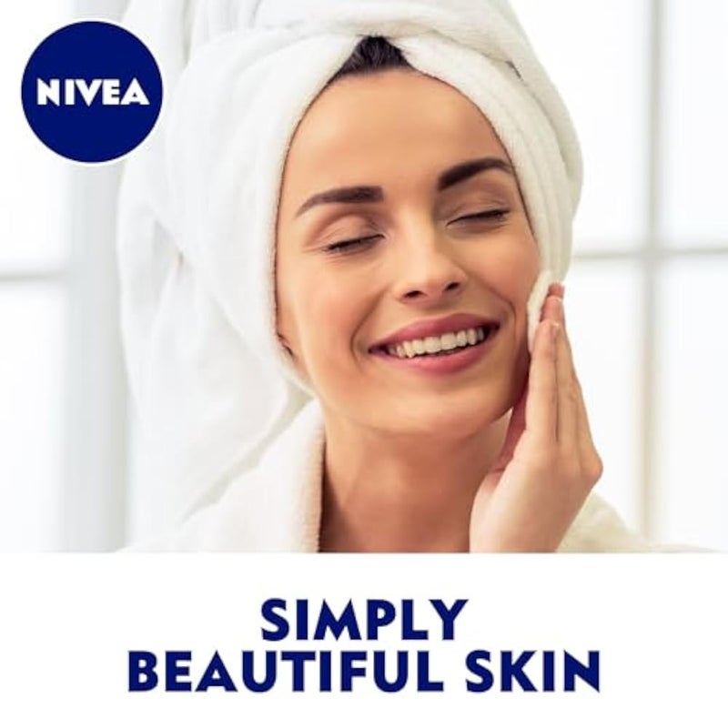NIVEA Eye Makeup Remover, Double Effect Sensitive Lashes Protection, 125ml - Image 2