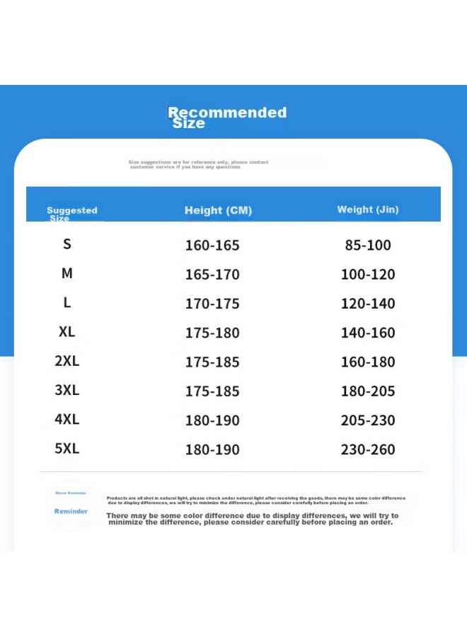 Geniolamode Men's Sweatshirt, Round Neck, Autumn And Winter, Trendy, Fashionable, Simple, Casual, Versatile, Heavyweight Top, Blue, 2xl - Image 5