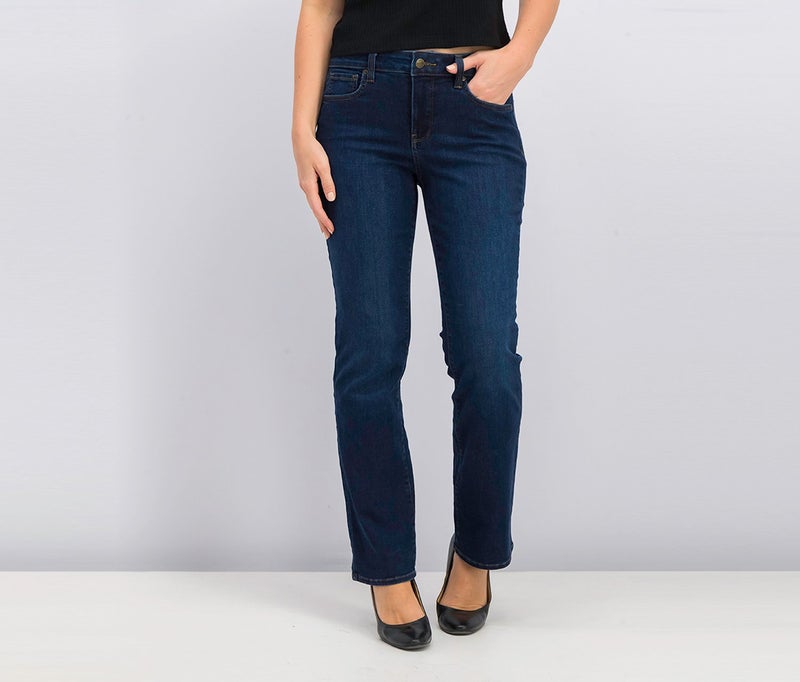 NYDJ Women Straight Fit Marilyn Tummy Control Non-Stretchable Jeans, Cooper - Image 1