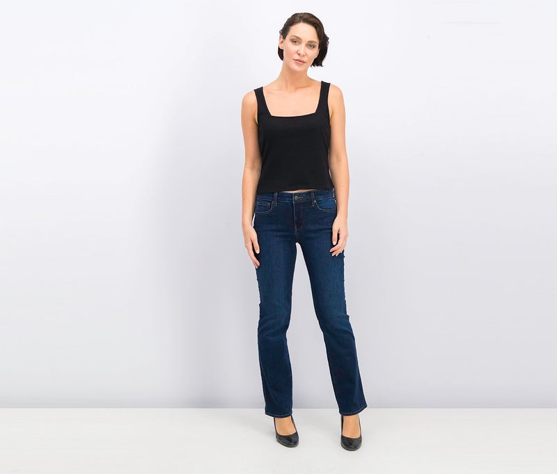 NYDJ Women Straight Fit Marilyn Tummy Control Non-Stretchable Jeans, Cooper - Image 4