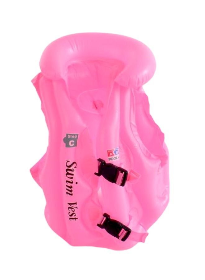 Rally Inflatable Swim Vest Life Jacket With Safety Fasteners For Kids 3 Years And Above