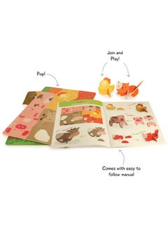 Shumee shumee DIY 3D Activity Box - Farm Themed (6 Years+) | Multicolor | All-in-one Kit | Safe for Children | Pretend Play | Eco Friendly | Handcrafted in India  - Image 3