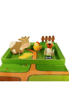 Shumee shumee DIY 3D Activity Box - Farm Themed (6 Years+) | Multicolor | All-in-one Kit | Safe for Children | Pretend Play | Eco Friendly | Handcrafted in India  - Image 4