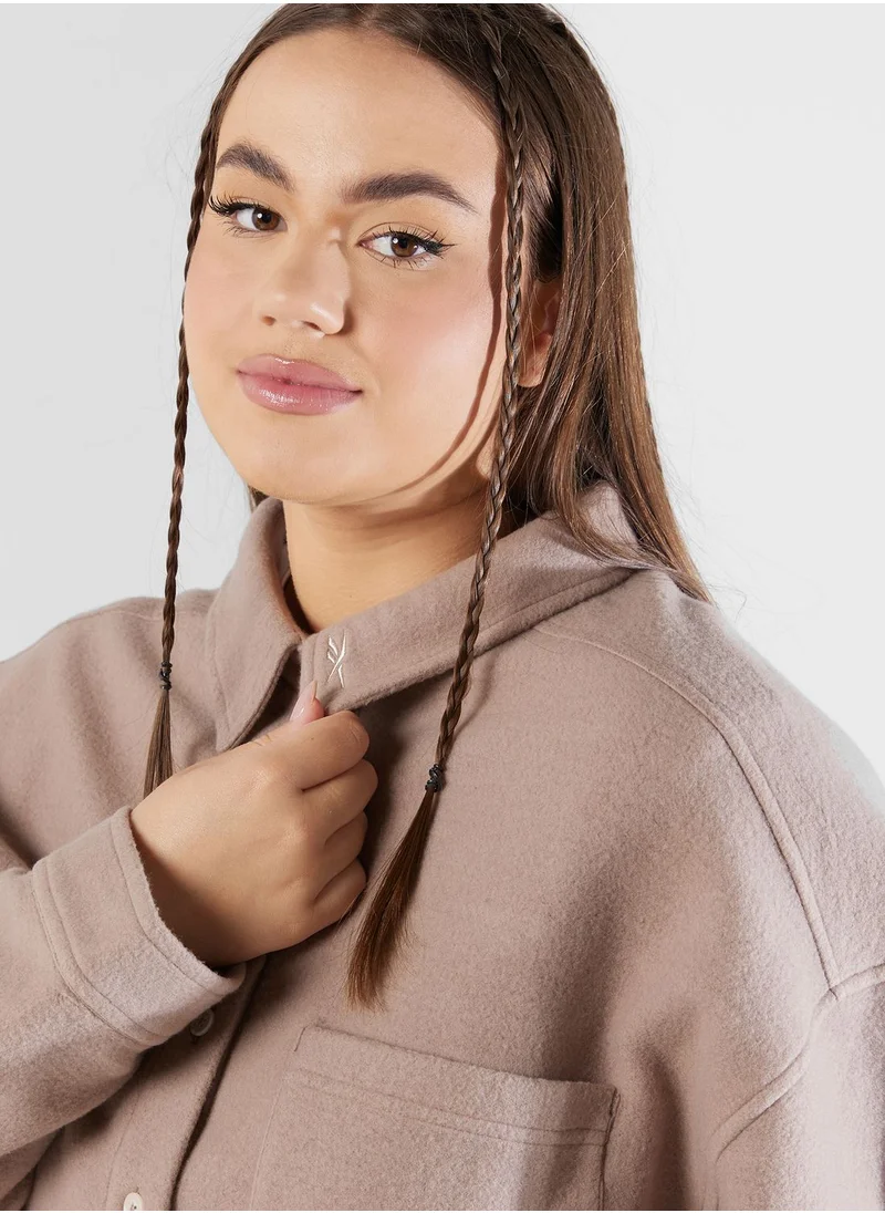 Reebok Classics Wide Fleece Layer Jacket