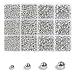 TLAOKLIU 1800Pcs Silver Spacer Beads 3468mm Silver Beads Kits for Bracelet Jewelry Making - Image 2