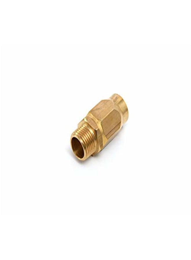 BluBird Fast Fix - 3/8" Air Hose Assembly Repair Fitting - w/ 1/4" MNPT Fixed - FFFX38 - Image 3