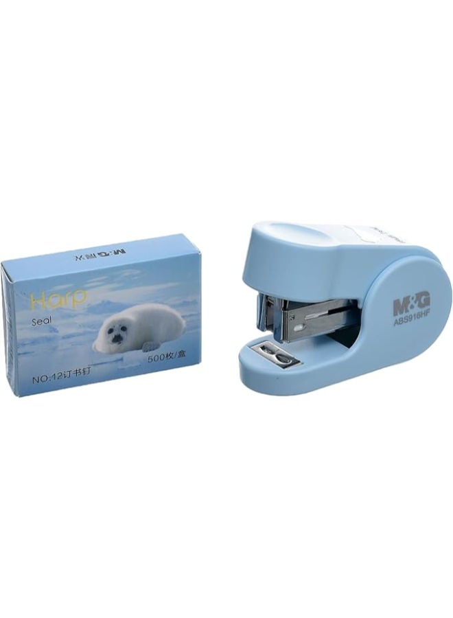 M&G Seal Kids Stapler, Compact Design for Binding 10 Sheets, Ideal for School Projects, Card, Assorted - Image 4