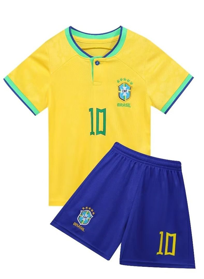 DubaiGallery Jersey for Men & Women Kid Boy Girls T-Shirt Kit Suit National Team & Clubs Short Sleeve Uniform Sports Shorts Printed - Image 1