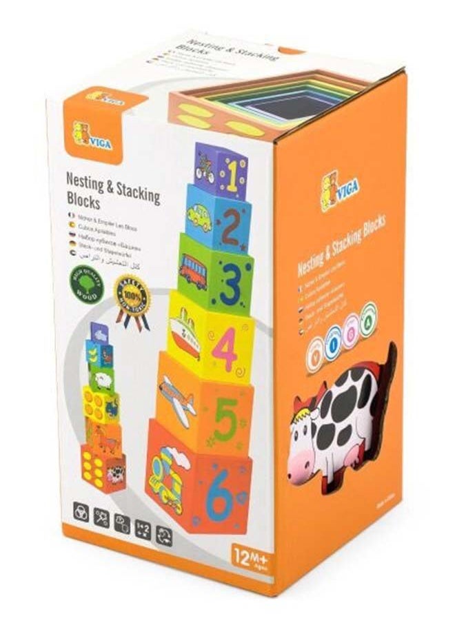 Polar bear Nesting & Stacking Blocks  - Image 2