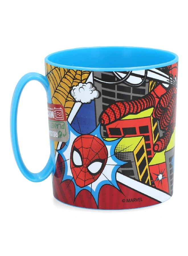 ستور كوب مايكرو بتصميم شخصية سبايدرمان مع شبكة العناكب بألوان متعددة وسعة 350 مل 74704 - Image 2