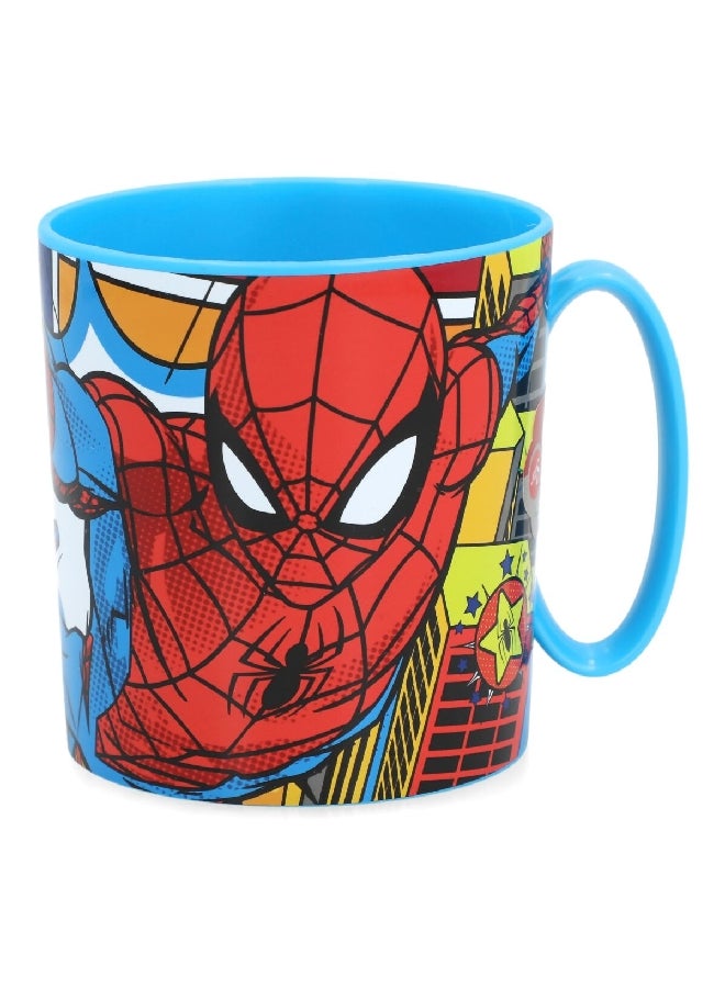 ستور كوب مايكرو بتصميم شخصية سبايدرمان مع شبكة العناكب بألوان متعددة وسعة 350 مل 74704 - Image 1