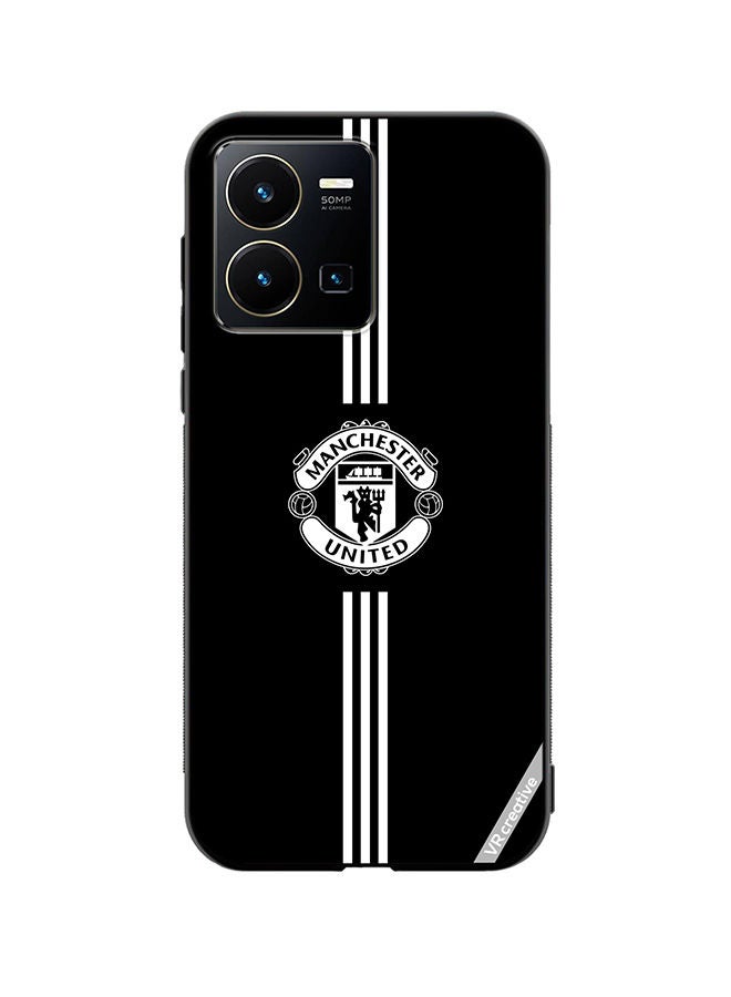 VR CREATIVE Protective Case Cover For Vivo Y35 Manchester United Design Multicolour