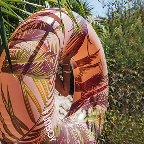 FUNBOY فون بوي 48" عوامة أنبوبية عملاقة عتيقة من كالي، طوف فاخر لحفلات المسبح الصيفية والترفيه الكبير - Image 4