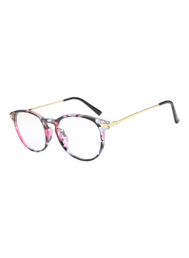 HDCRAFTER Full Rim Round Frame Optical Reading Glasses 