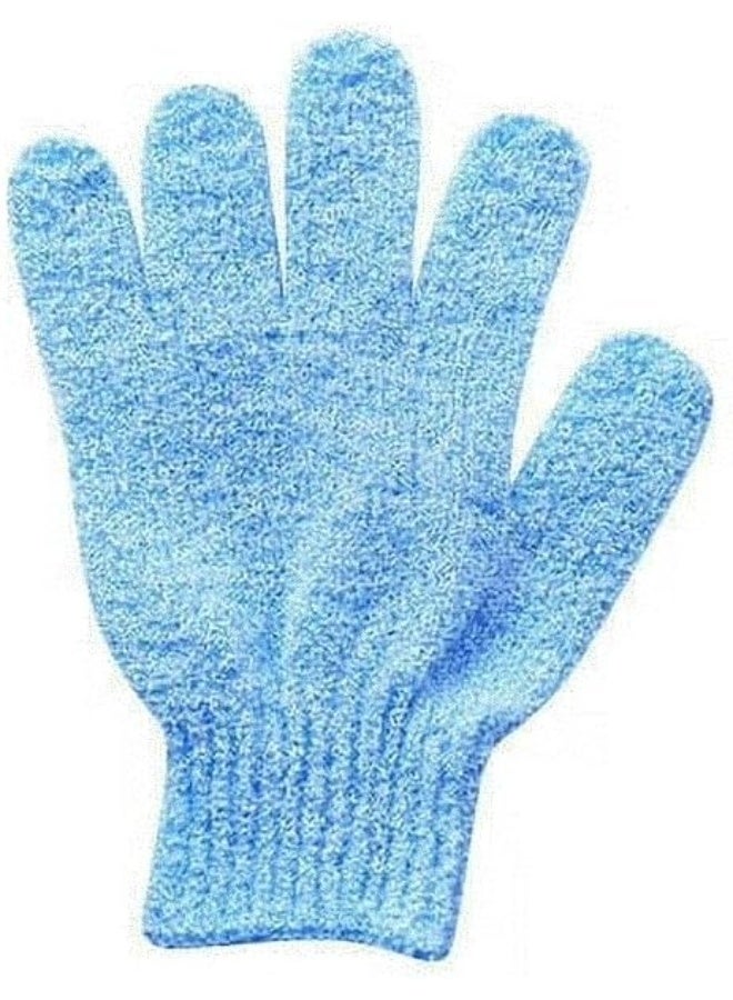 قفاز تقشير بالليفة - قفاز استحمام للجسم - ينعم البشرة ويزيل الشوائب - تنظيف عميق وتقشير للبشرة - تصميم متعدد الألوان - Image 2