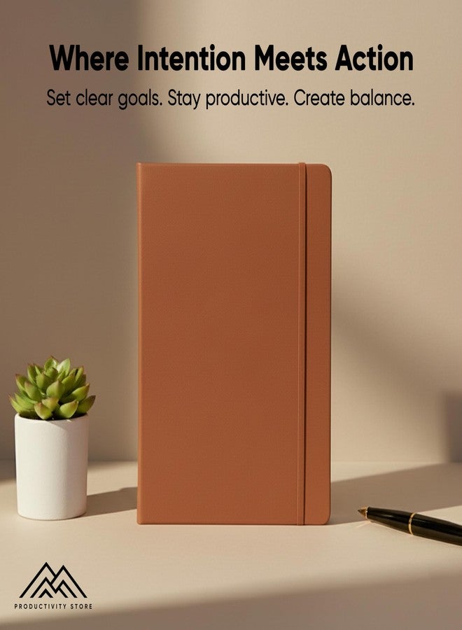 PRODUCTIVITY STORE Undated, 2026 Planner, 8.5" x 11" - The #1 Productivity Planner to Achieve Your 2026 Goals - Planner 2026-2027 by PRODUCTIVITY STORE (A4, BROWN) - Image 2