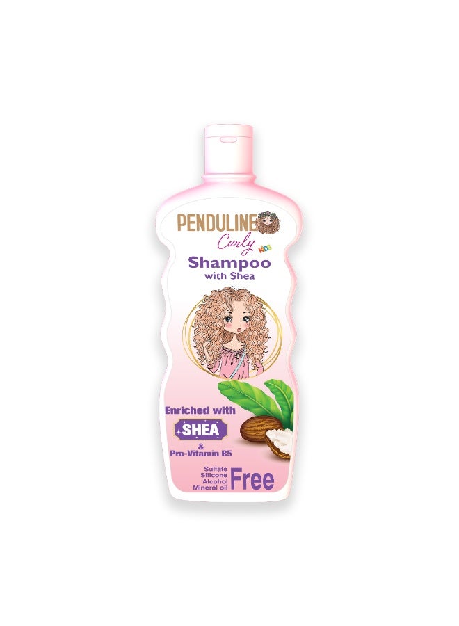 PENDULINE Penduline Curly Kids Shampoo| Shea Butter | 300 Ml | Gentle Cleansing & Frizz Control |Nourishing & Moisturizing - Image 4