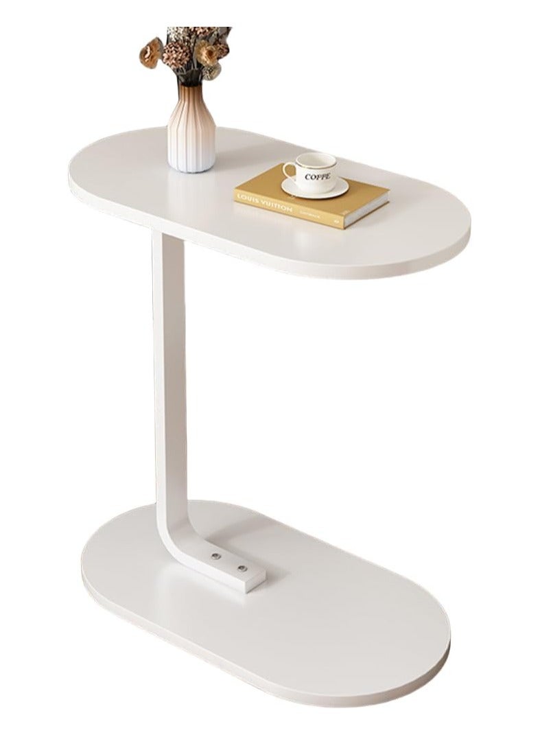 ARNOTEC Modern End Tables C Shape Side Table Small Coffee Table Corner Table Modern Minimalist Designer Removable Sofa Side Table Bedside Table household side table  - Image 2