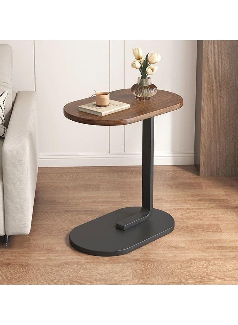 ARNOTEC Modern End Tables C Shape Side Table Small Coffee Table Corner Table Modern Minimalist Designer Removable Sofa Side Table Bedside Table household side table  - Image 4