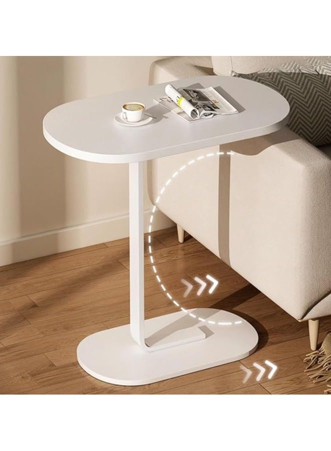 ARNOTEC Modern End Tables C Shape Side Table Small Coffee Table Corner Table Modern Minimalist Designer Removable Sofa Side Table Bedside Table household side table  - Image 5