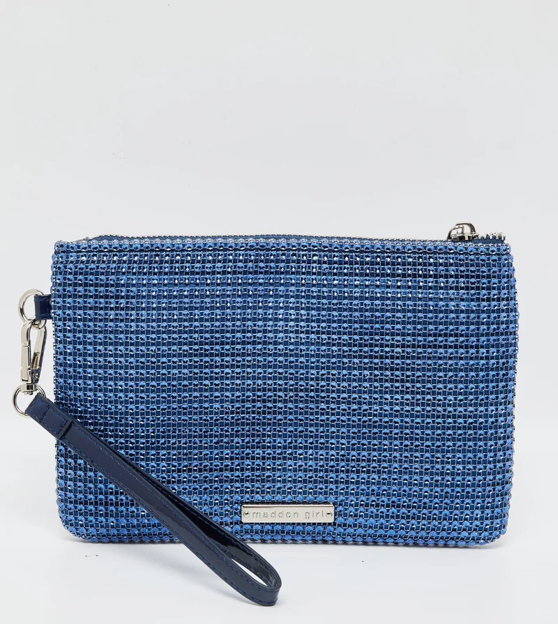 STEVE MADDEN  Navy Blue Women's Embellished Wallet for Women | Best Price UAE
