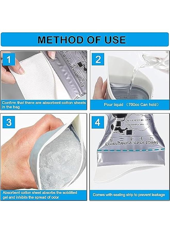 HOOKOR Spit Bag with Mouthpiece - Includes Storage Bag + Handkerchief - Tear-Resistant, Safe  Bag - With Improved Locking Ring - For Travel Nausea for Children & Adults - Image 4