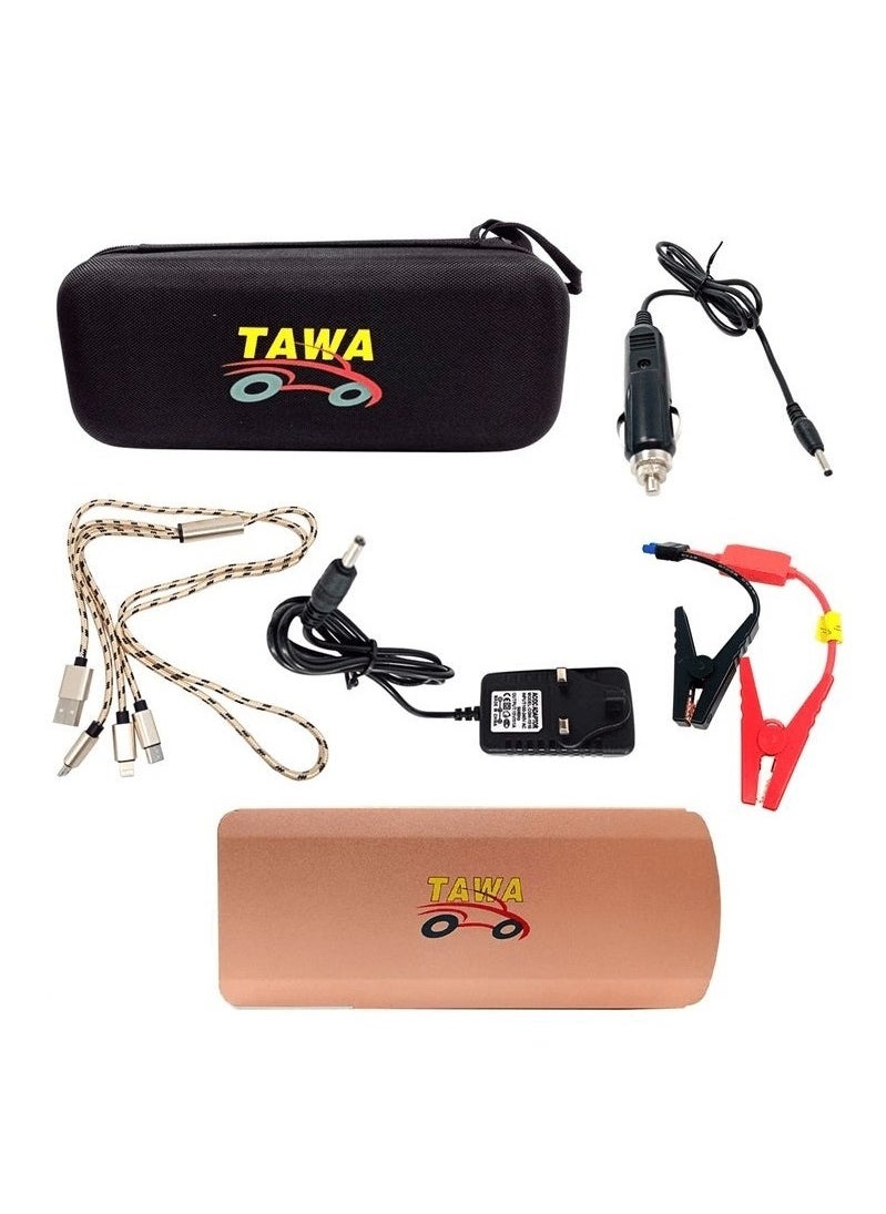 TAWA - Portable Car Jump Starter 1200000 Mah Emergency Start 12V Petrol & Engine Multi-Function USB Power Bank Battery Charger Jump Starter TAWA - Image 1