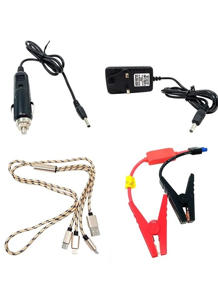 TAWA - Portable Car Jump Starter 1200000 Mah Emergency Start 12V Petrol & Engine Multi-Function USB Power Bank Battery Charger Jump Starter TAWA - Image 1