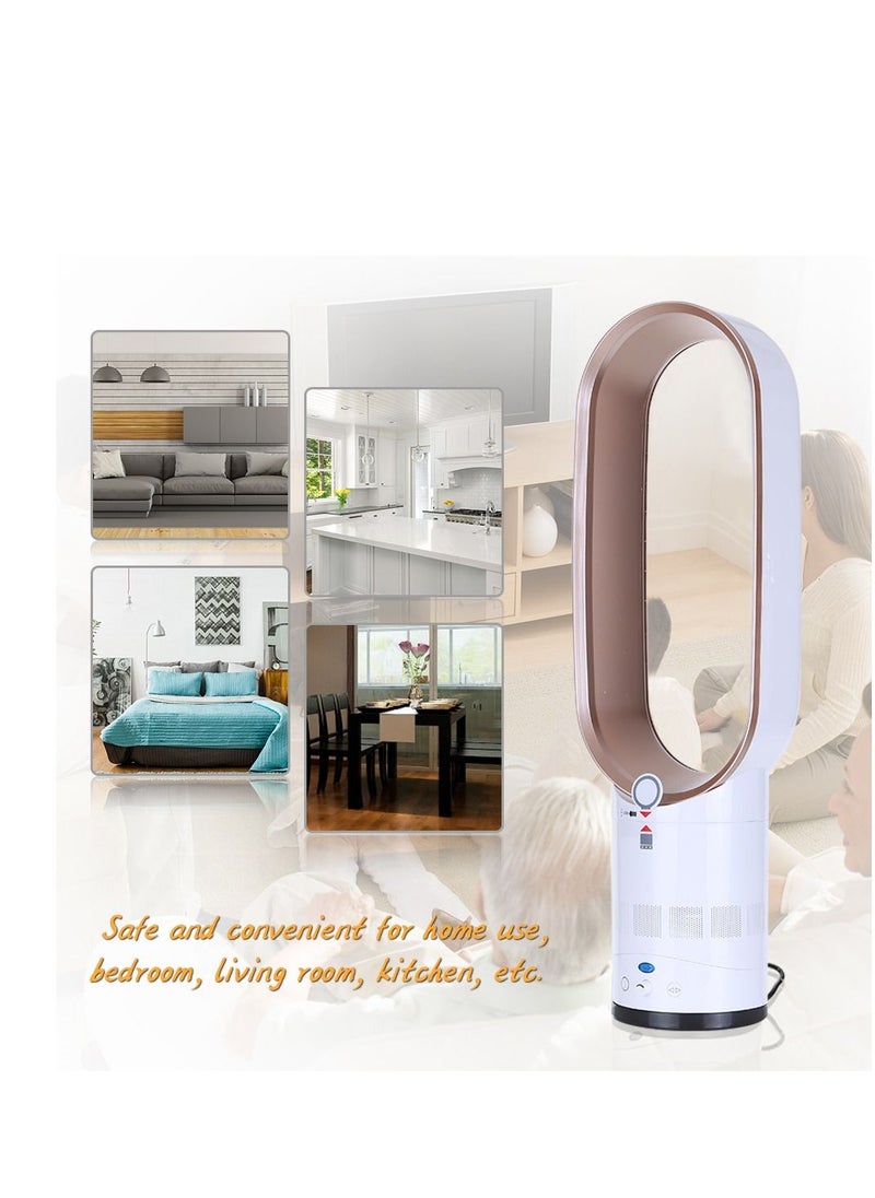 Generic - Bladeless Fan Remote Control Airflow Cooling Cool Fan Low Portable Home Family Kids Safe Use - Image 1