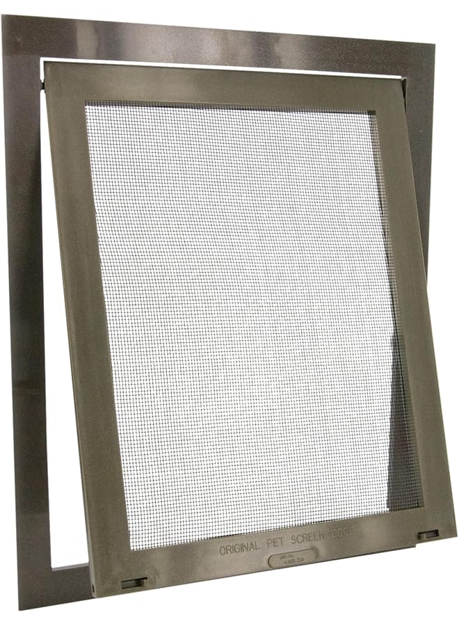 بيت سيف باب شاشة للحيوانات الأليفة للكلاب والقطط لباب الشاشة، نافذة صغيرة، باب العاصفة واستخدام الشرفة - Image 1