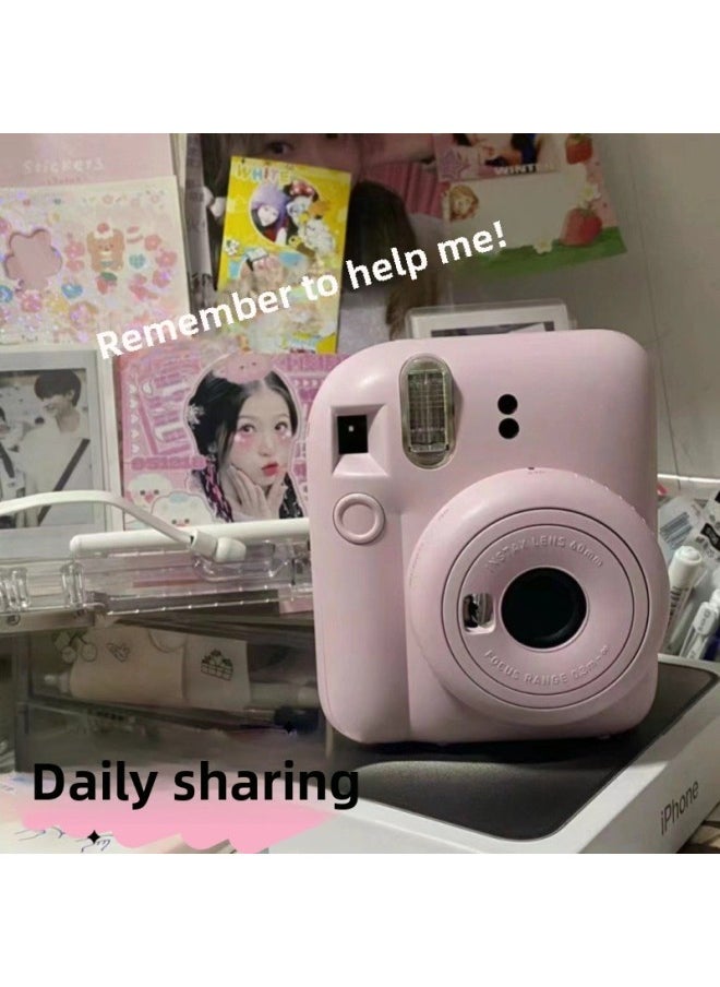 Generic Internet Celebrity Student Cheap Camera Porofles Camera Product One-time Imaging Photo Paper Portable Retro Photo Ins-Body Color:Sakura Pink-official Standard  - Image 3