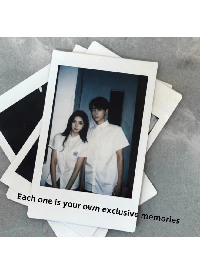 Generic Internet Celebrity Student Cheap Camera Porofles Camera Product One-time Imaging Photo Paper Portable Retro Photo Ins-Body Color:Sakura Pink-official Standard  - Image 5