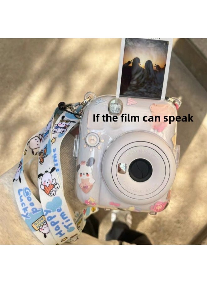 Generic Internet Celebrity Student Cheap Camera Porofles Camera Product One-time Imaging Photo Paper Portable Retro Photo Ins-Body Color:Sakura Pink-official Standard  - Image 4