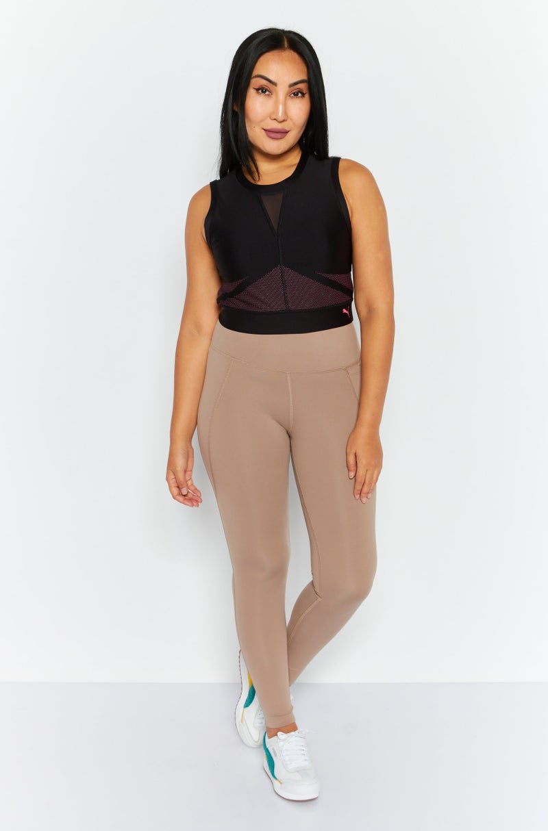 PUMA تي شيرت تدريب بلا أكمام للنساء، مجموعة سوداء - Image 2