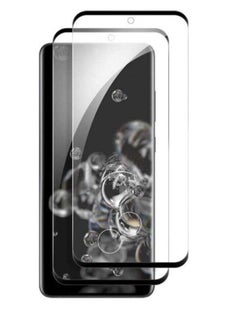 shAyzee 2-Pack  Screen Protector for Samsung Galaxy S21 Ultra 5G, [Full Coverage] Tempered Glass Film for Samsung galaxy S21 Ultra  6.8inch  - Image 1