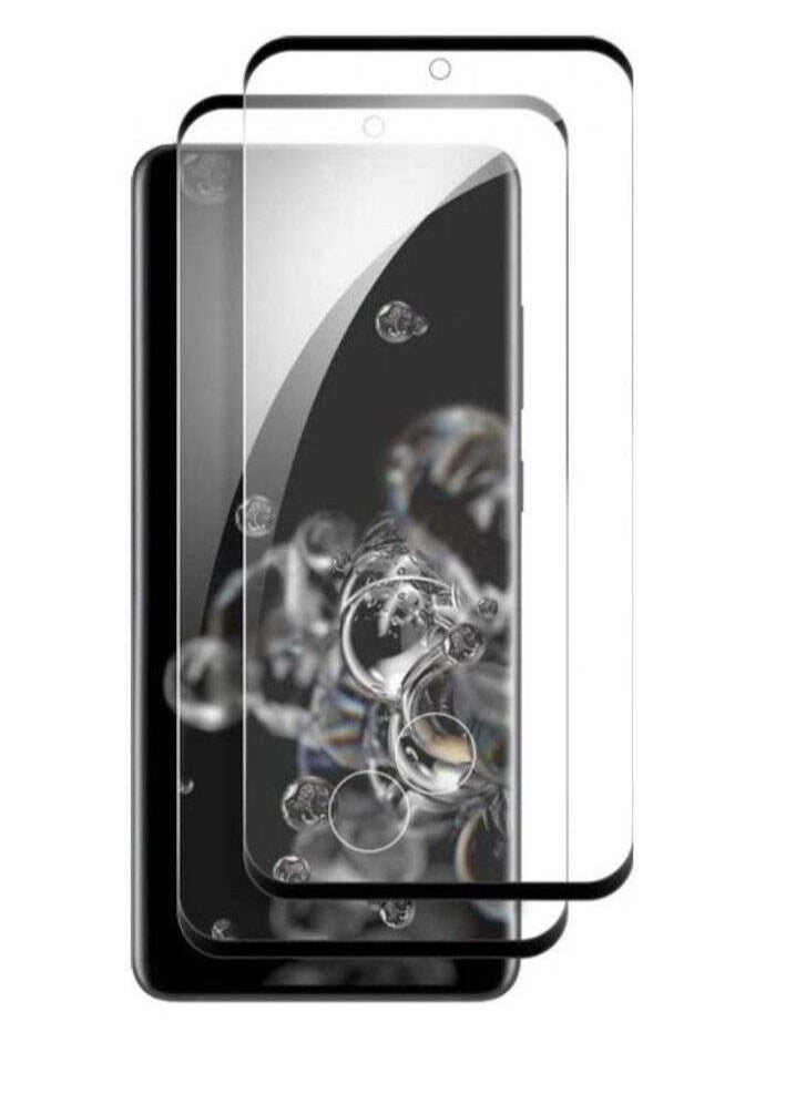 shAyzee 2-Pack  Screen Protector for Samsung Galaxy S21 Ultra 5G, [Full Coverage] Tempered Glass Film for Samsung galaxy S21 Ultra  6.8inch  - Image 1