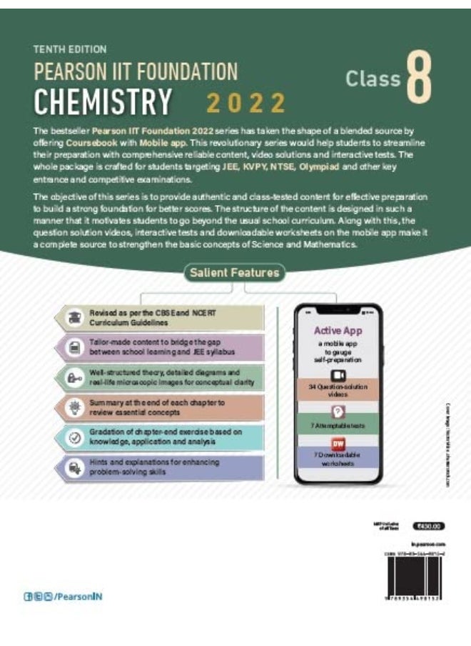 null - Pearson IIT Foundation Chemistry Class 8 - Image 1