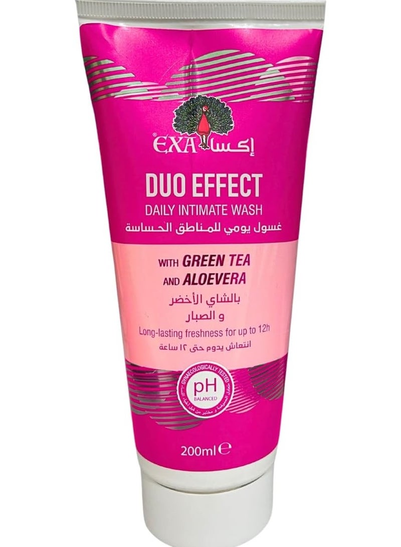 EXA Daily Intimate Wash with Green Tea & Aloe Vera 200 ml 