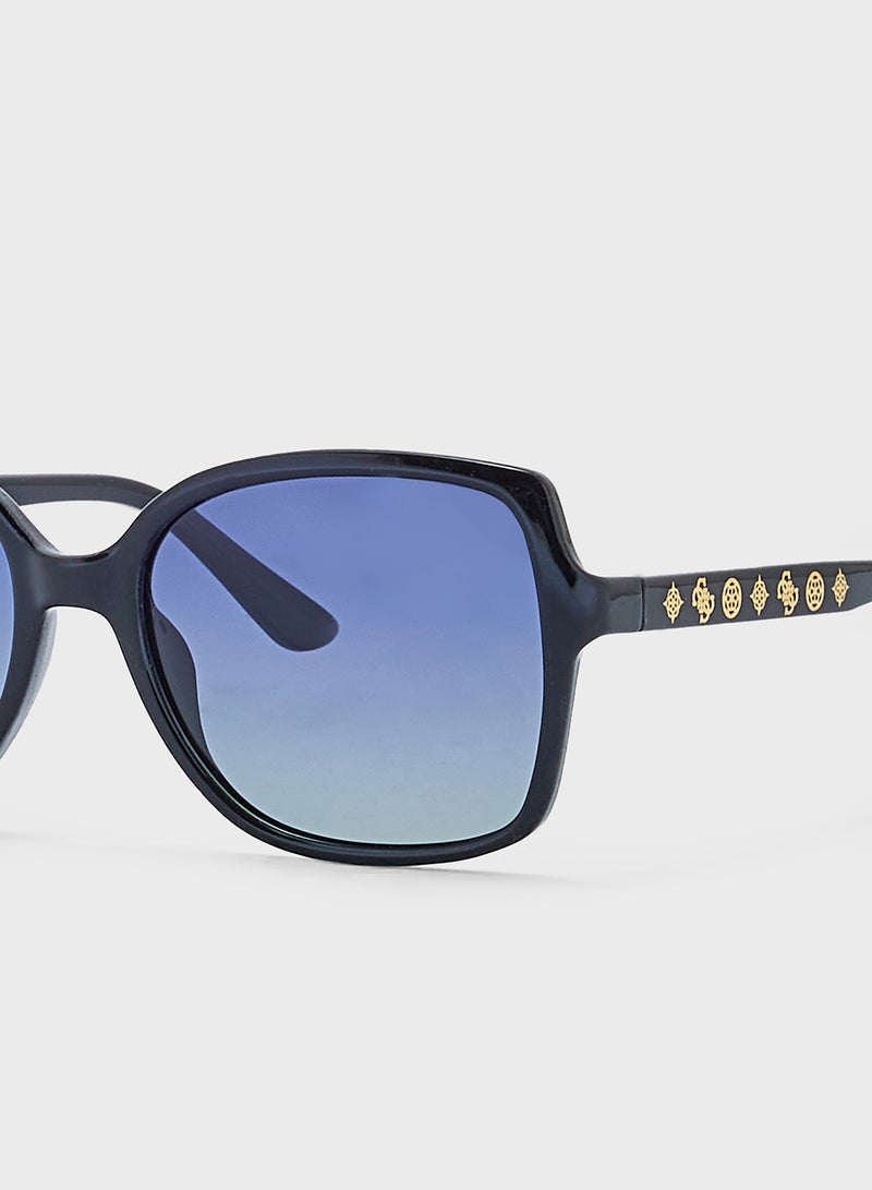 جس نظارات شمسية كبيرة واقية من الأشعة فوق البنفسجية - Image 4