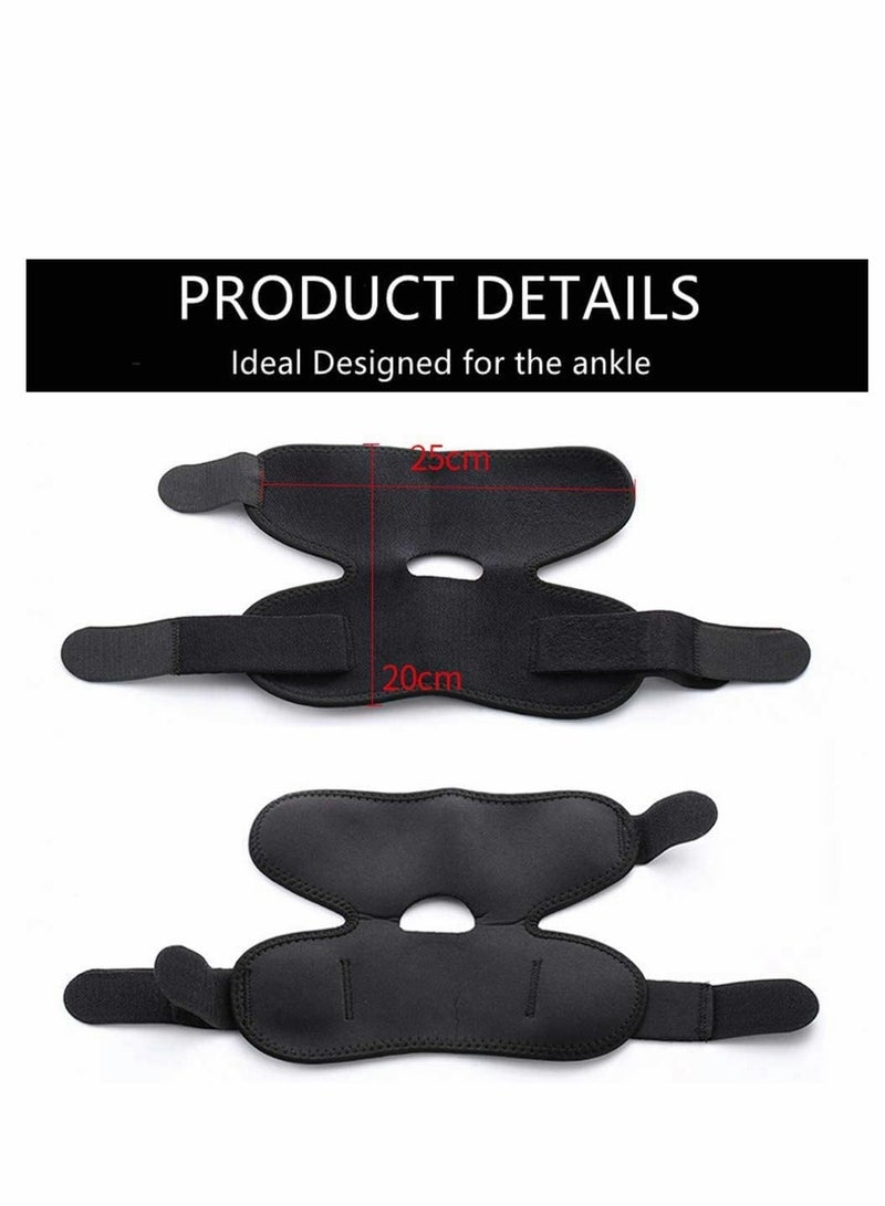 SYOSI Ankle Support Brace Sleeve Wrap Adjustable Breathable for Plantar Fasciitis, Ligament Damage, Weak Ankles, Achilles Tendonitis and Arthritis, Stabilize Ligaments (Left or Right Foot, 1 Pcs) - Image 2