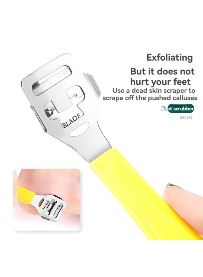 مجموعة العناية بالأقدام 20 في 1 - أدوات مهنية من الفولاذ المقاوم للصدأ للرجال والنساء | مزيل الجلد القاسي، مبرد القدم وأدوات العناية باليدين للاستخدام المنزلي والمحلات - Image 2