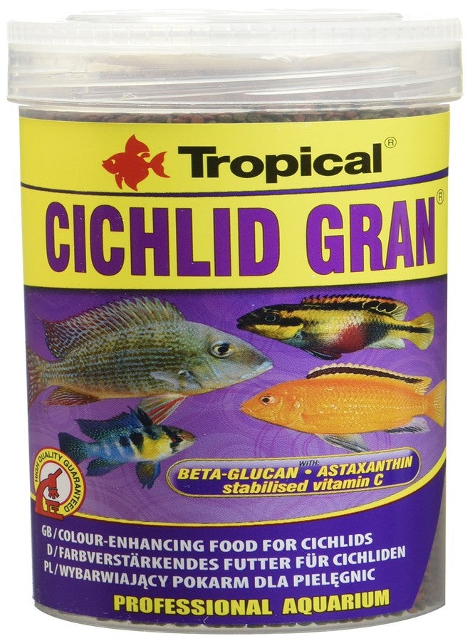 Tropical Cichlid Gran Slow Sinking Cichlid Fish Food 250ml (Item code- 60454) - Image 1